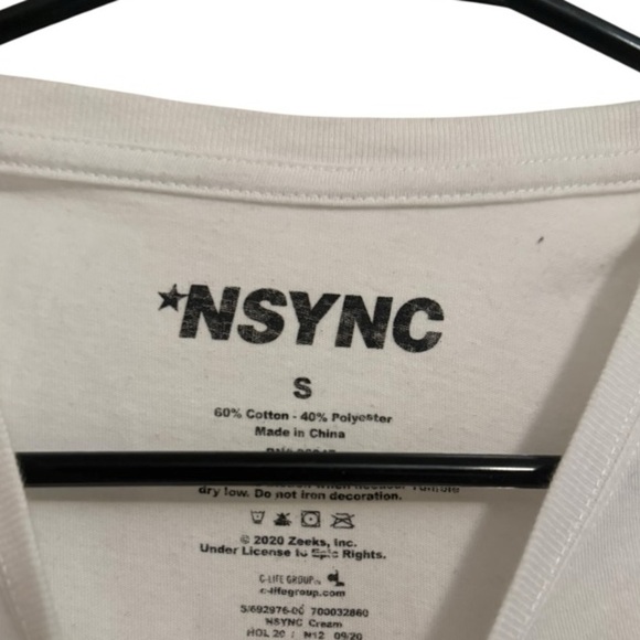 NSYNC Bye Bye Bye Y2K Graphic Band Tee Size Small - Picture 3 of 4